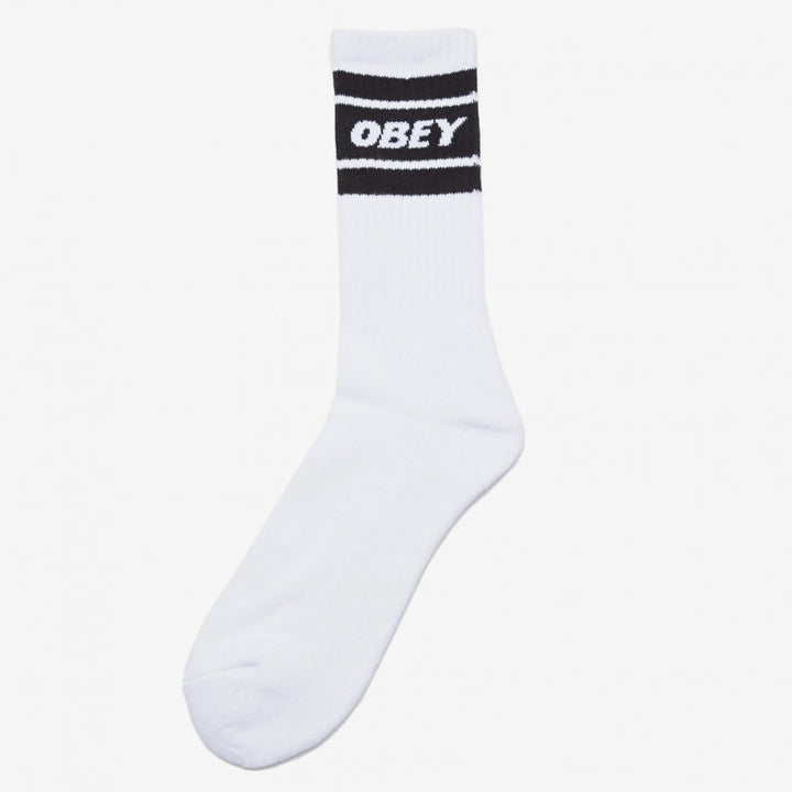 CALCETINES OBEY COOPER II WHITE/BLACK