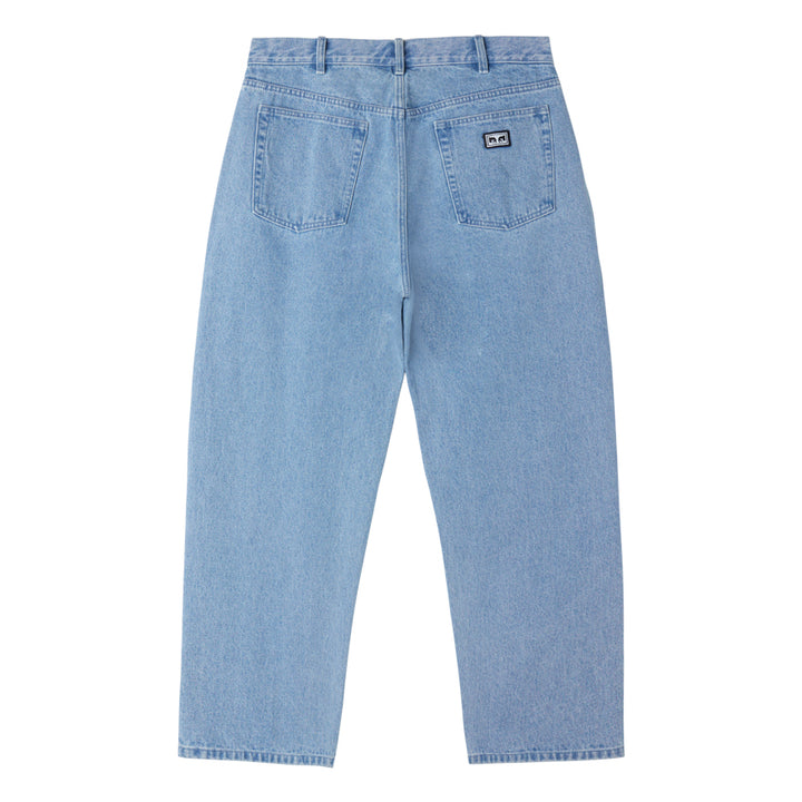 PANT OBEY BIGWIG BAGGY LIGHT INDIGO