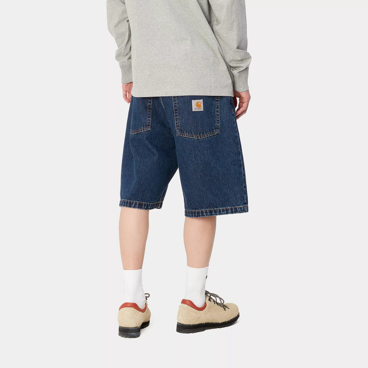 SHORT CARHARTT WIP BRANDON BLUE STN