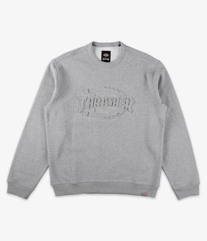CREW DICKIES X THRASHER GREY MELANGE