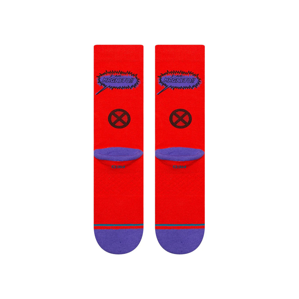 CALCETINES STANCE MAGNETO CREW RED