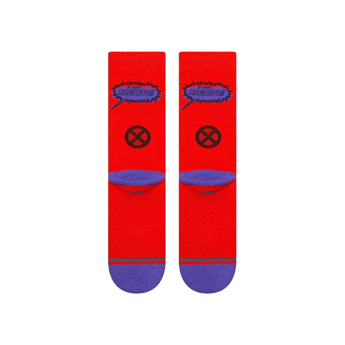 CALCETINES STANCE MAGNETO CREW RED