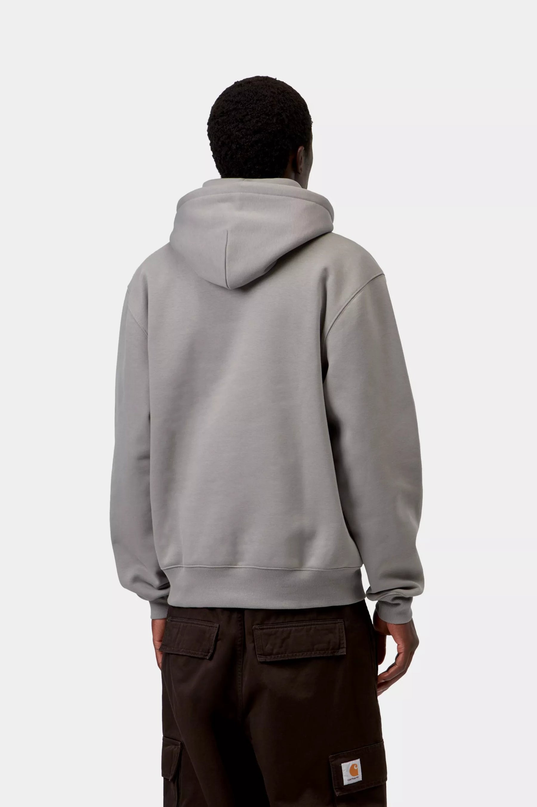 HOOD CARHARTT WIP SWEAT SHADY GREY