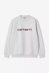 CREW CARHARTT WIP SWEAT ASH/RONDO