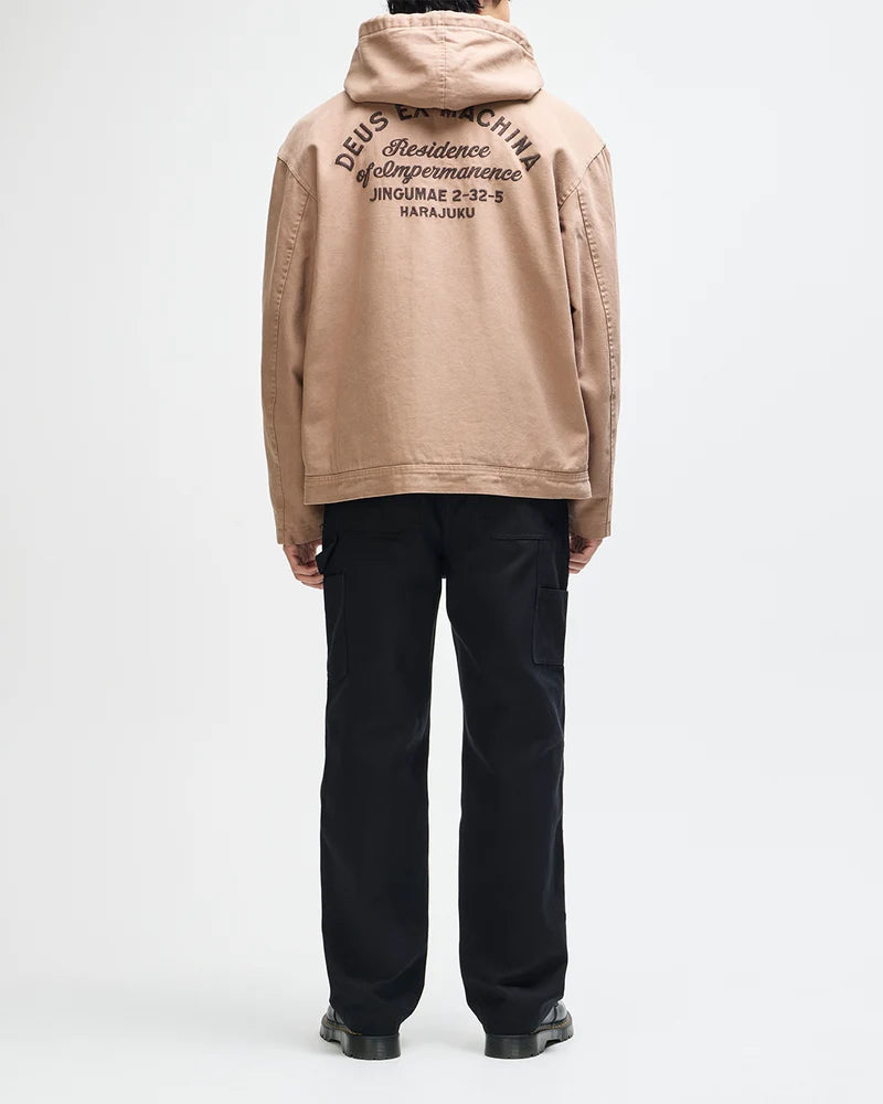 CHT DEUS HARAJUKU HOODED CAMEL BROWN