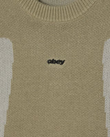 SWEATER OBEY BRANN GREY MULTI