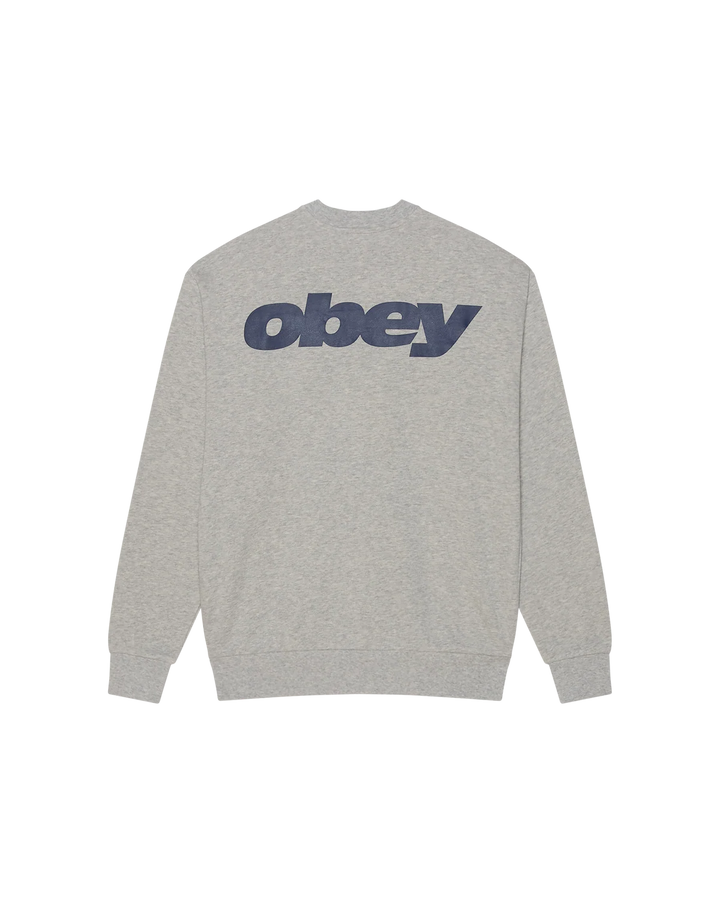 CREW OBEY LEAGUE ASH GREY