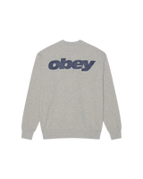 CREW OBEY LEAGUE ASH GREY