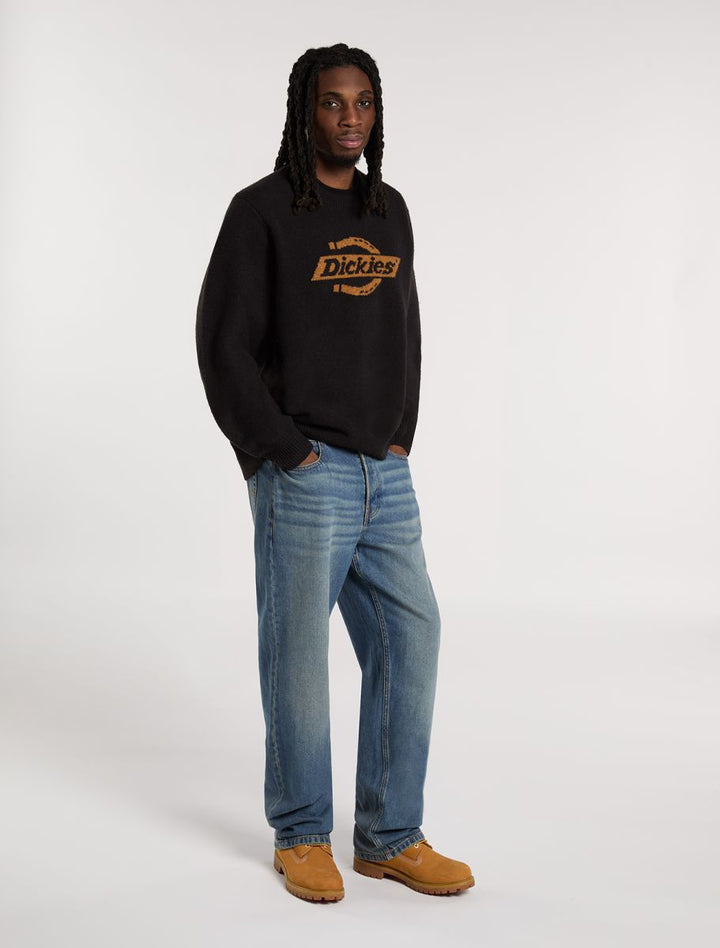 SWEATER DICKIES RUSTON BLACK