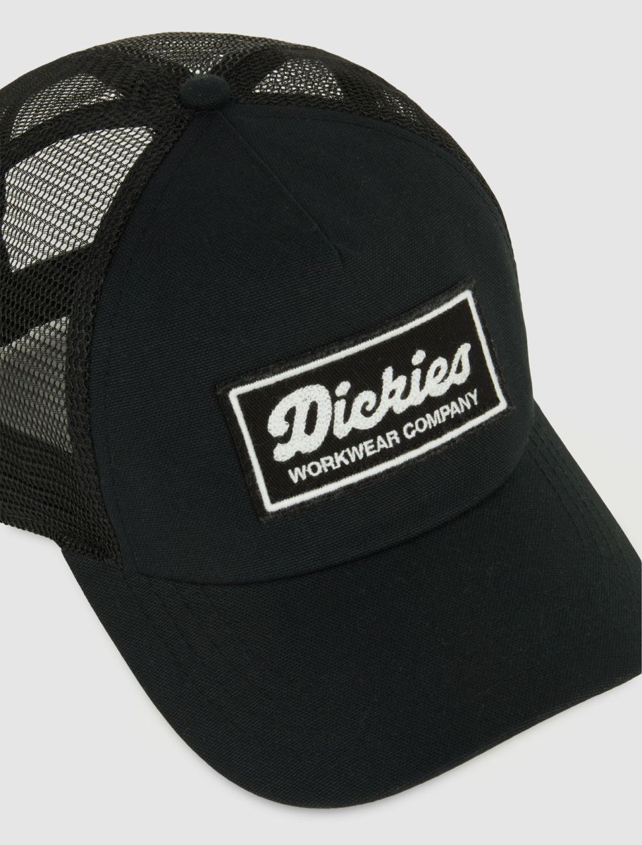 DICKIES LEWISTOWN TRUCKER BLACK CAP