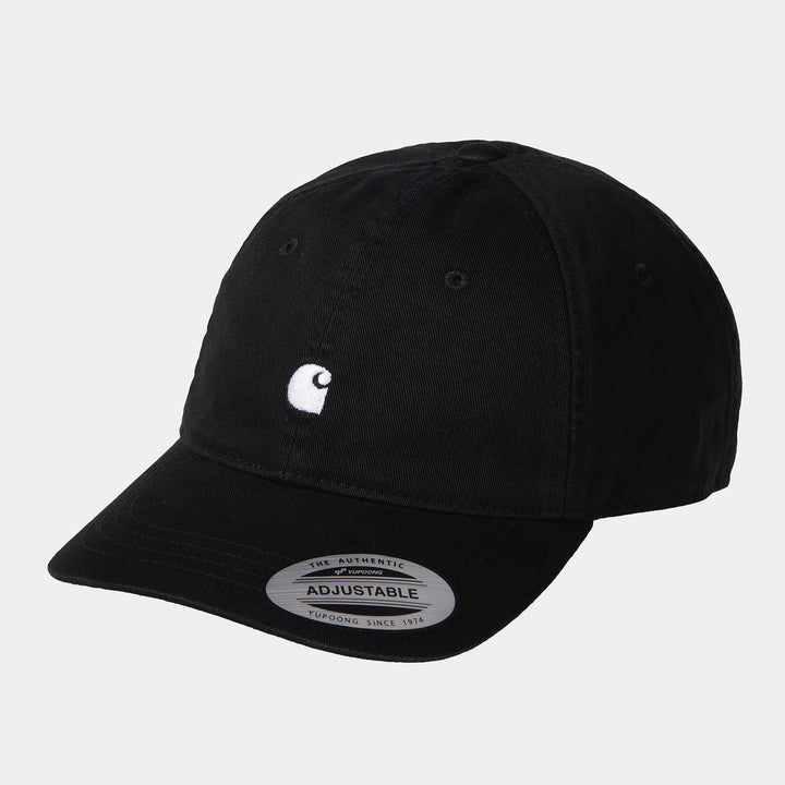 CARHARTT WIP MADISON BLACK/WHITE CAP