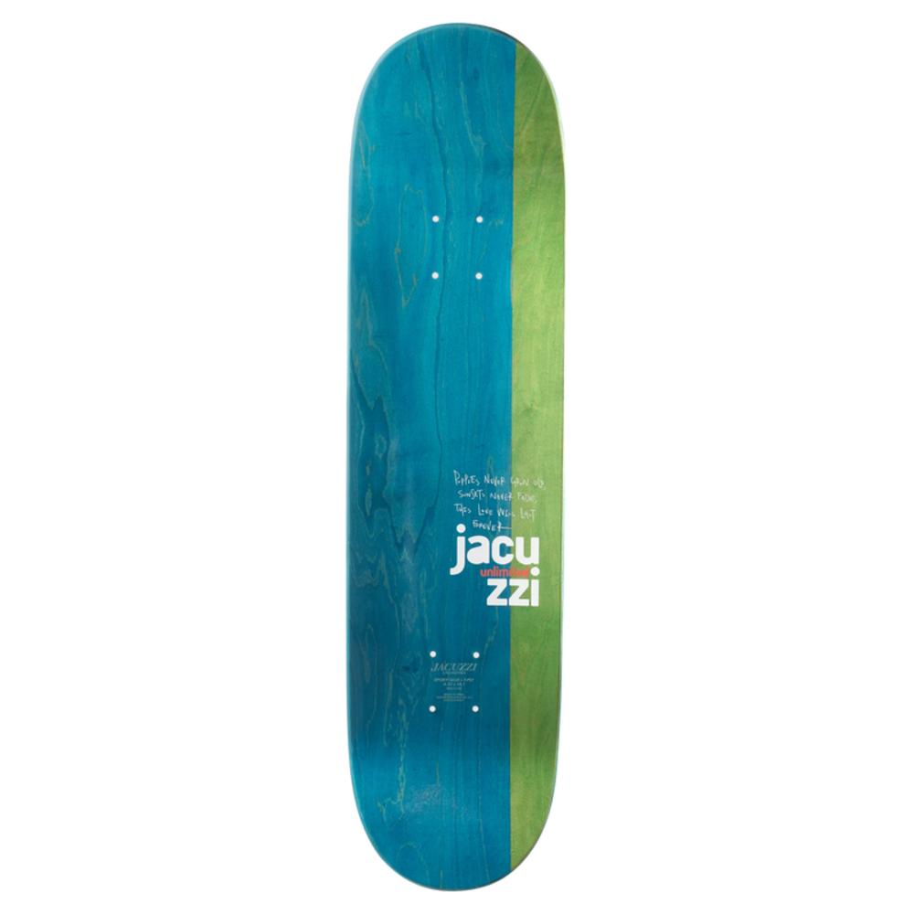 JACUZZI FLAVOR TABLE 8.5