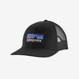 PATAGONIA P-6 LOGO TRUCKER BLK