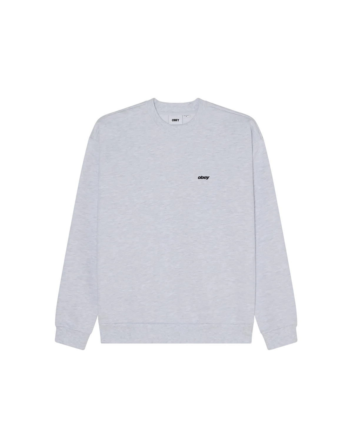 CREW OBEY SHIELDS EXTRA HEAVY ASH GREY