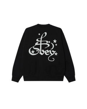 CREW OBEY SPELLBOUND FADED DIGITAL BLACK