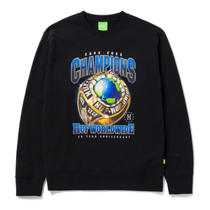 CREW HUF CHAMPIONS BLACK