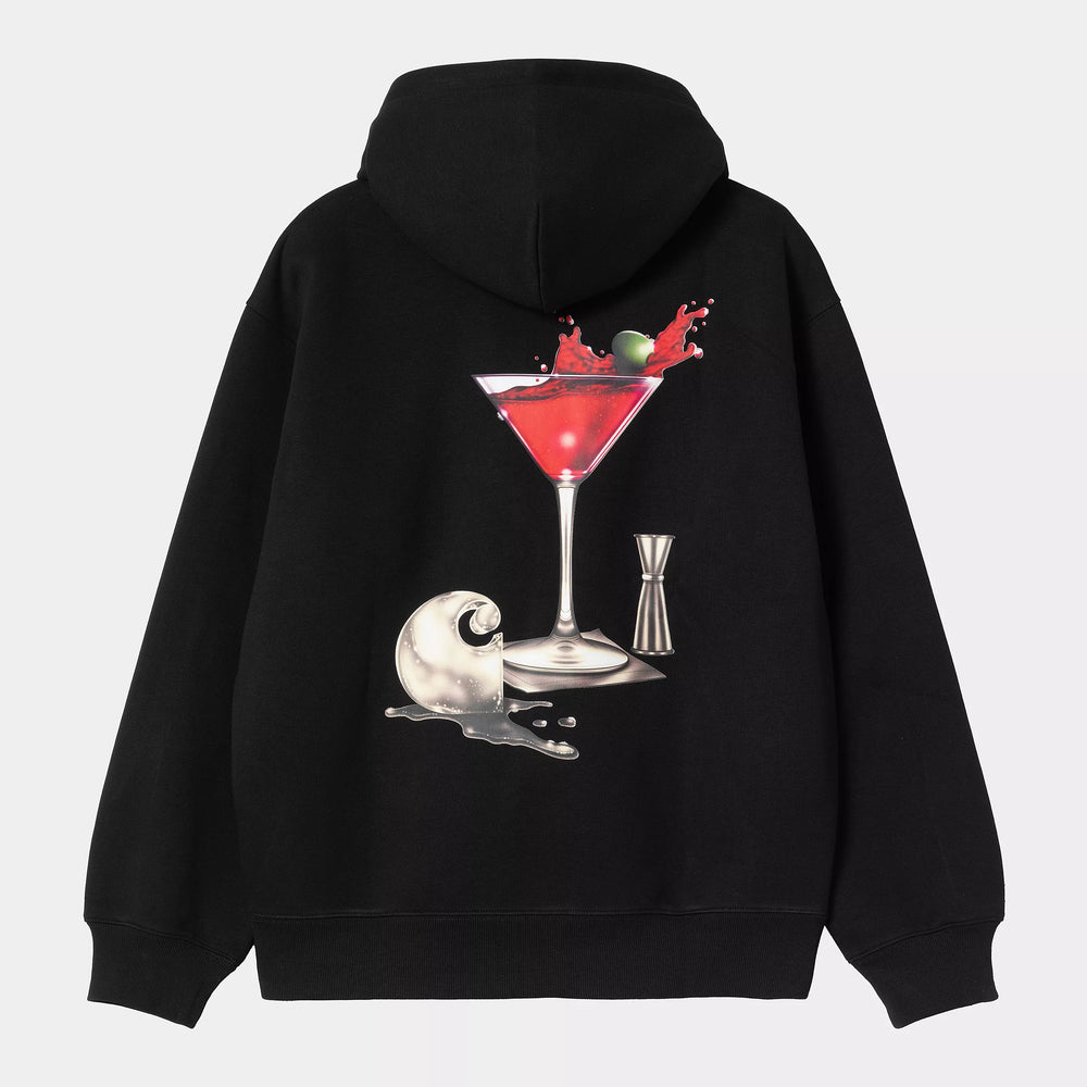 HOOD CARHARTT WIP JAKE GARCIA BLACK