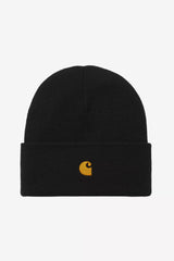 GORRO CARHARTT WIP CHASE BLACK/GOLD