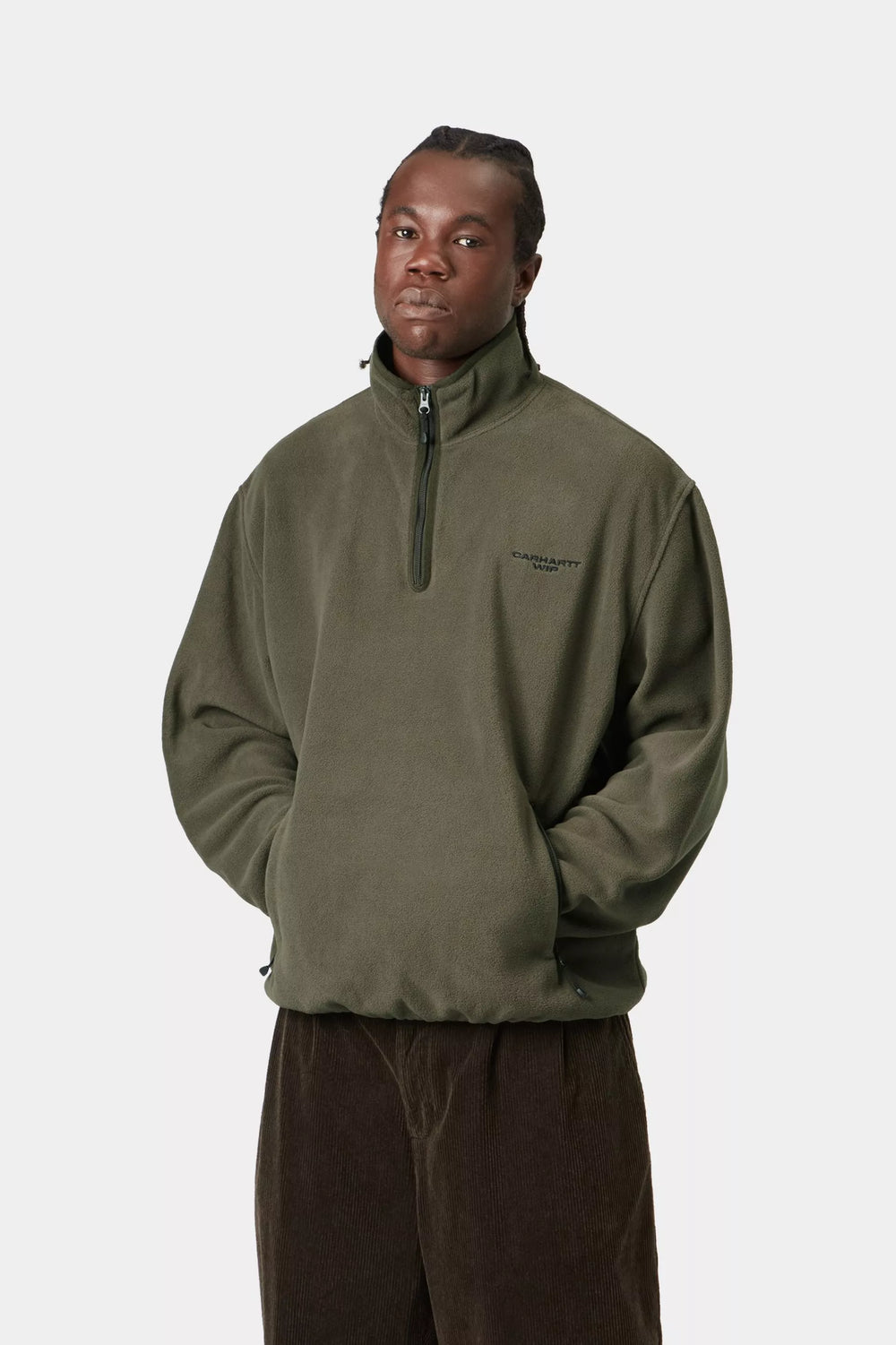 CHT CARHARTT WIP EDMORE HALF ZIP  CYPRES