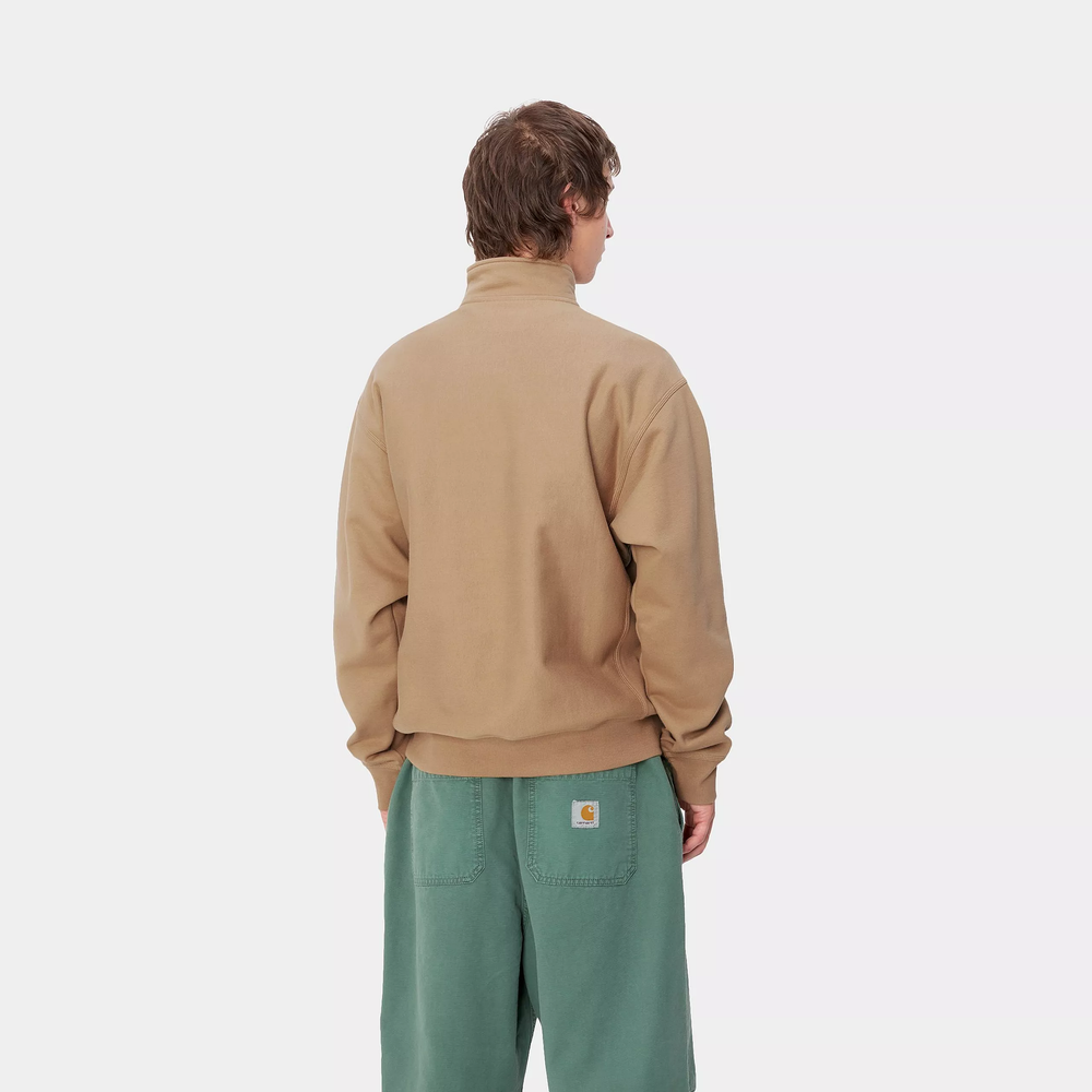 HALF ZIP CARHARTT WIP AMERICAN PEANUT