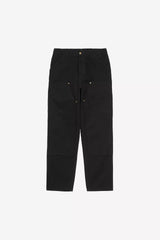 PANT CARHARTT WIP DOUBLE KNEE BLACK RINS