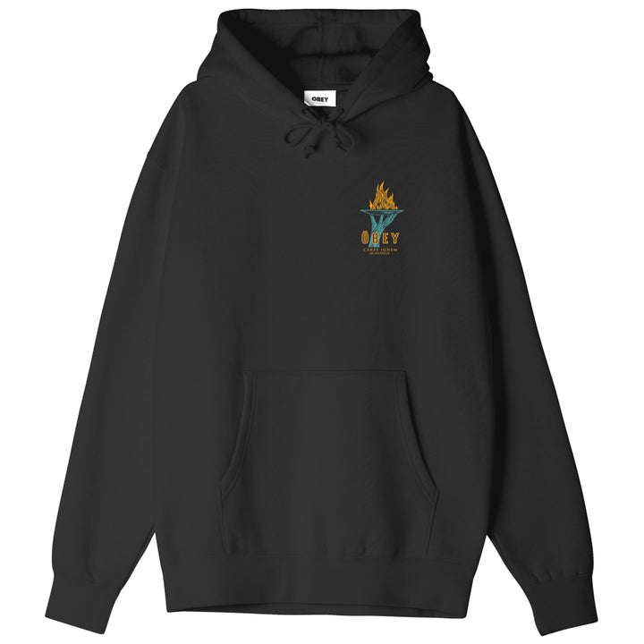 HOOD OBEY SEIZE FIRE BLACK