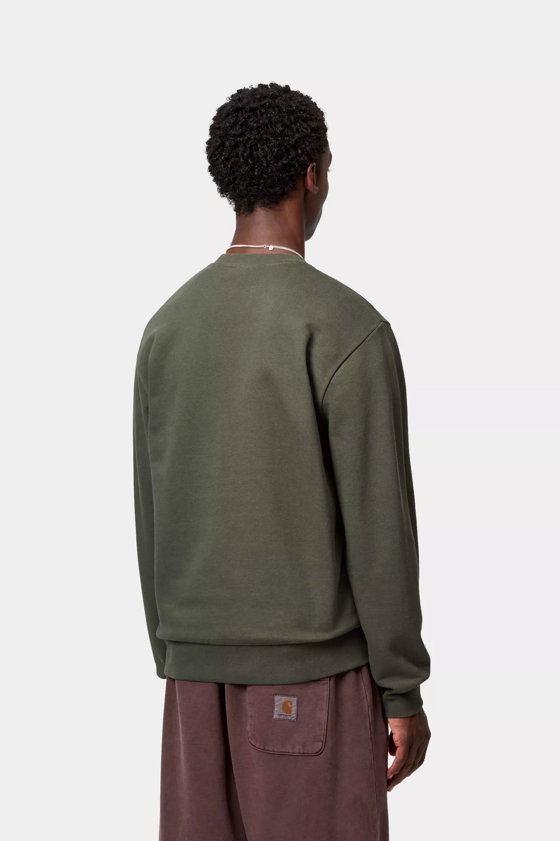 CREW CARHARTT WIP SCRIPT EMB OPUNTIA