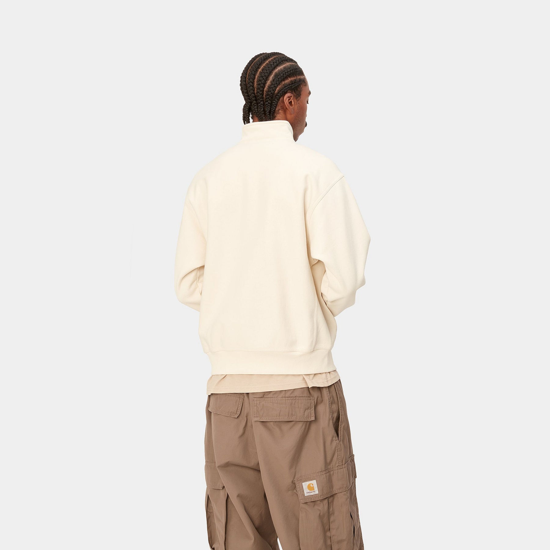 HALF ZIP CARHARTT WIP AMERICAN NATURAL