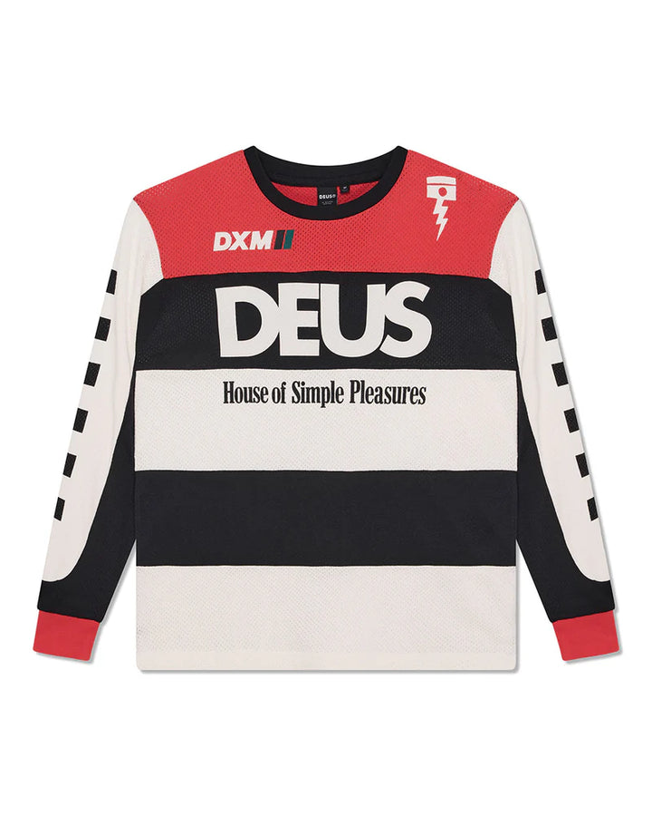 CREW DEUS VILANDER MOTO JERSEY V. RED
