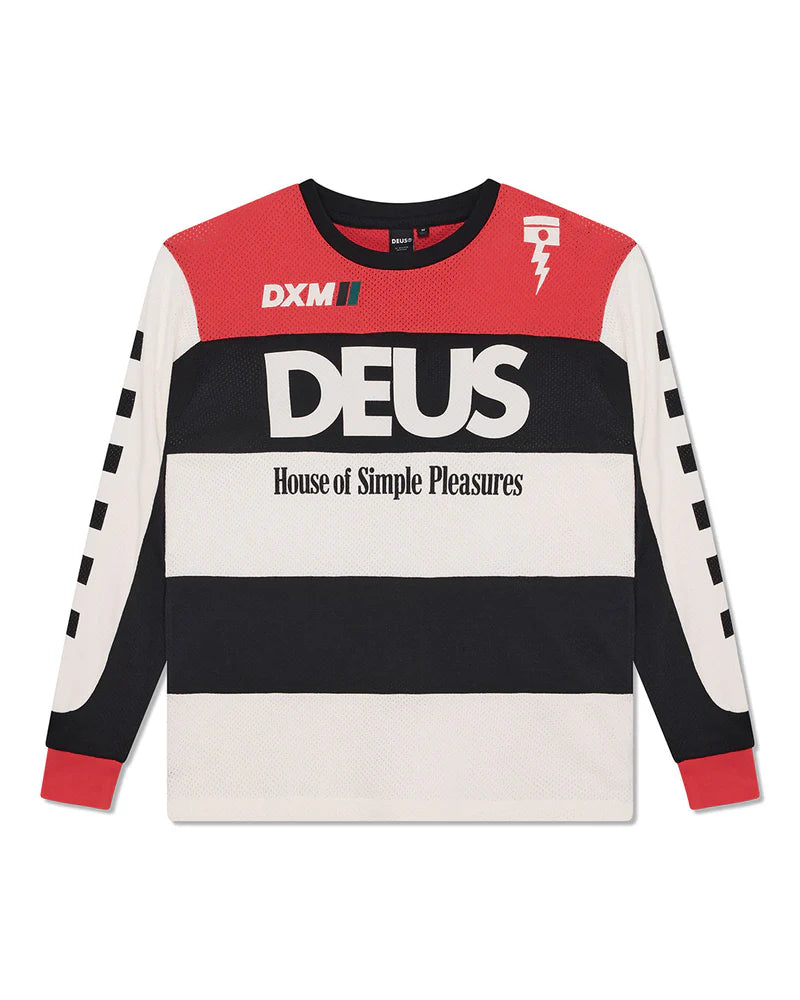 CREW DEUS VILANDER MOTO JERSEY V. RED