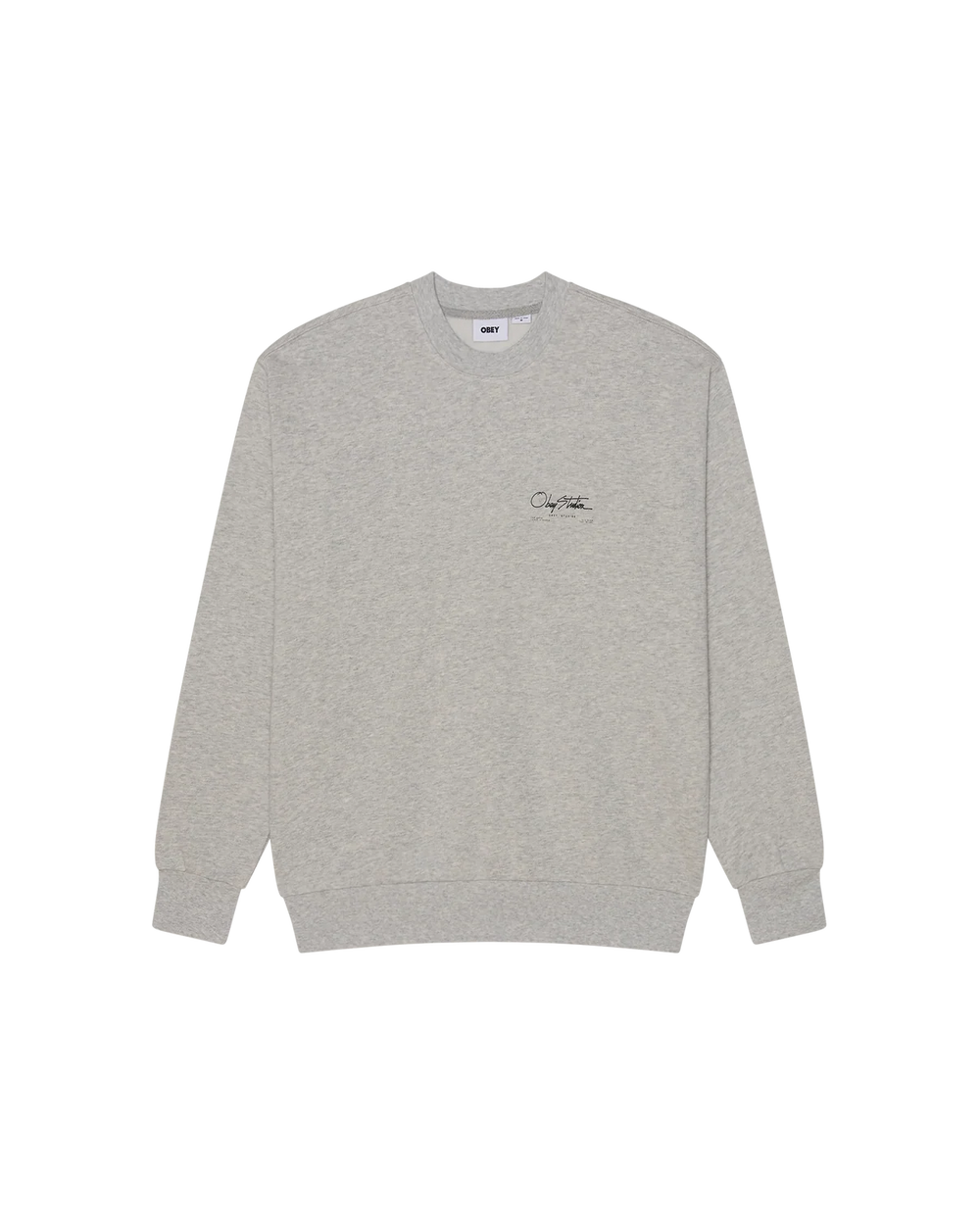 CREW OBEY AUTOGRAPH ASH GREY