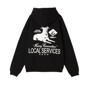 HOOD OBEY SERVICES BLACK