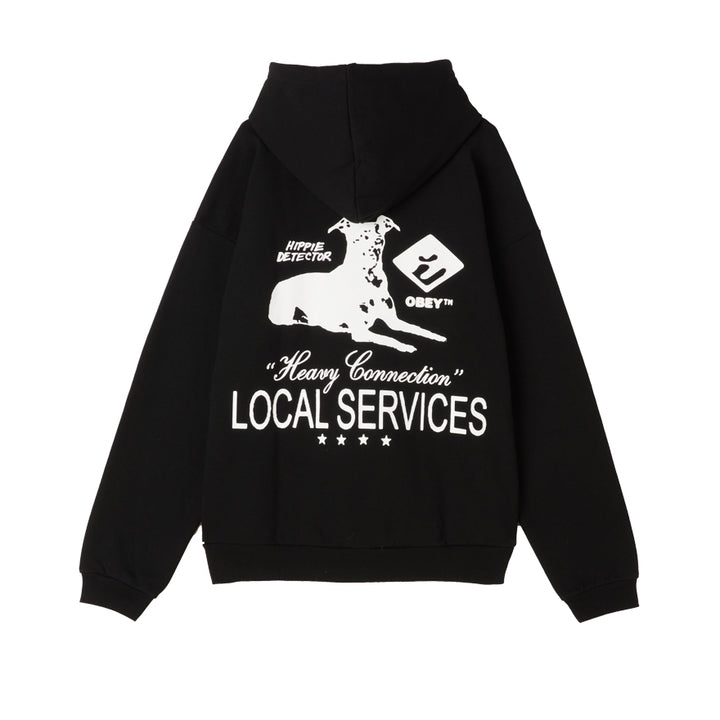 HOOD OBEY SERVICES BLACK