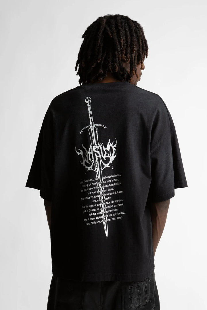 CTA WASTED SWORD BOXY FADED BLACK