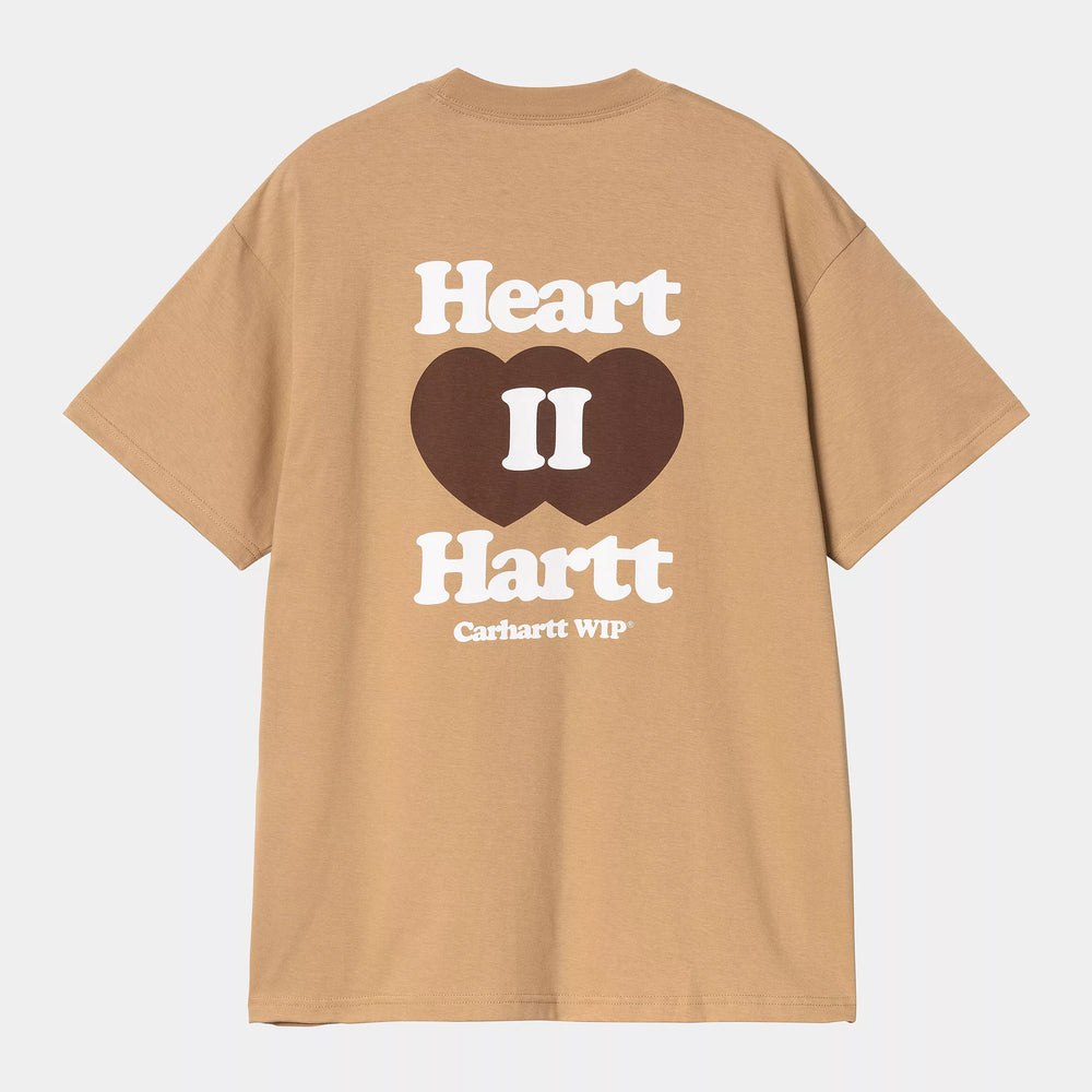 CTA CARHARTT WIP HEART II DUSTY H BROWN