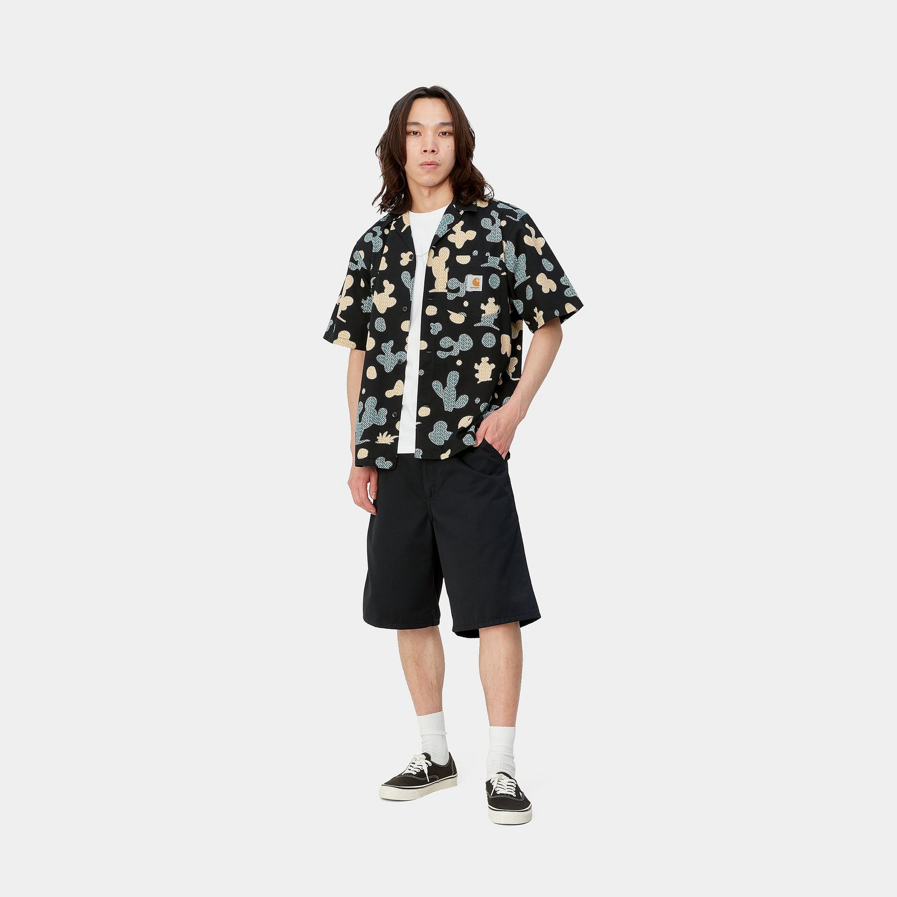 SHORT CARHARTT WIP SIMPLE BLACK
