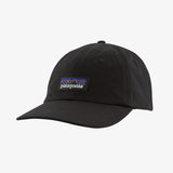 PATAGONIA P-6 LABEL TRAD BLK CAP
