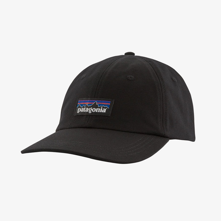 PATAGONIA P-6 LABEL TRAD BLK CAP