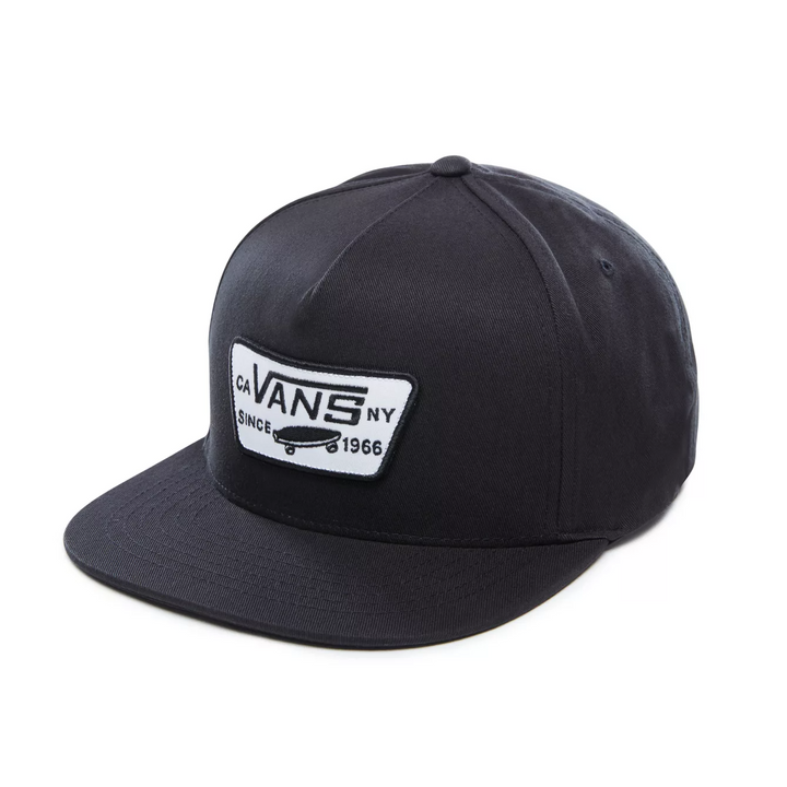 VANS FULL PATCH SNAP BLACK CAP