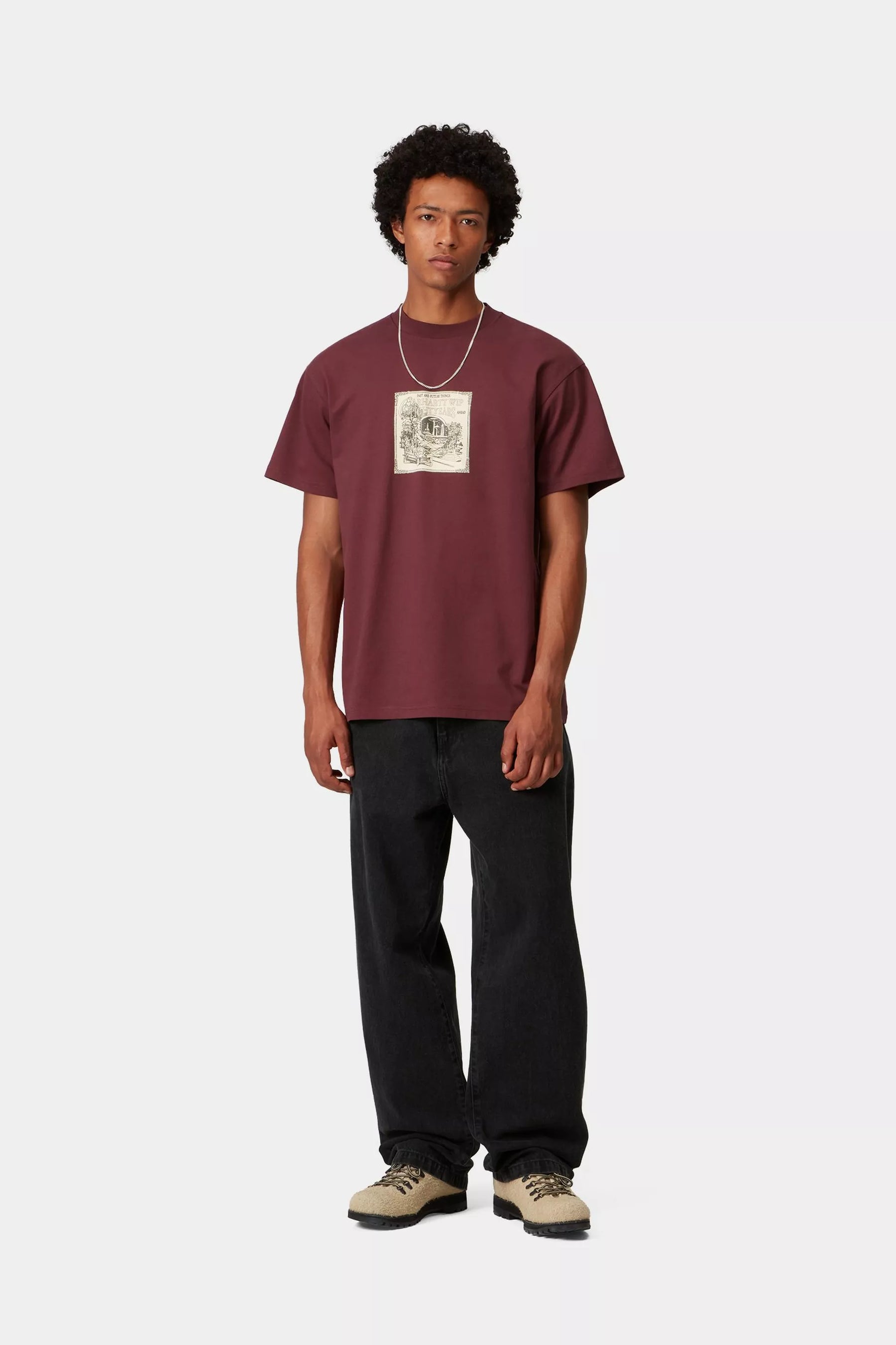 CARHARTT WIP LANDON BLACK RINSED