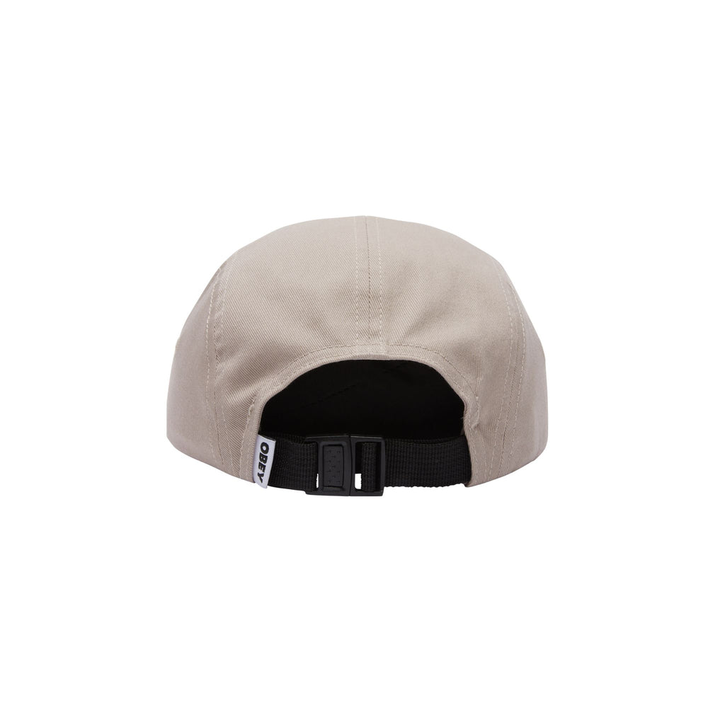 OBEY ICON PATCH TWILL CAMP SILVER CAP