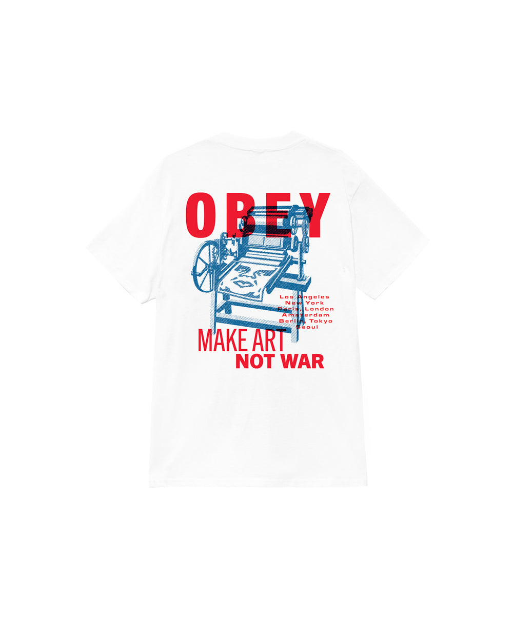CTA OBEY PRINTING PRESS WHITE