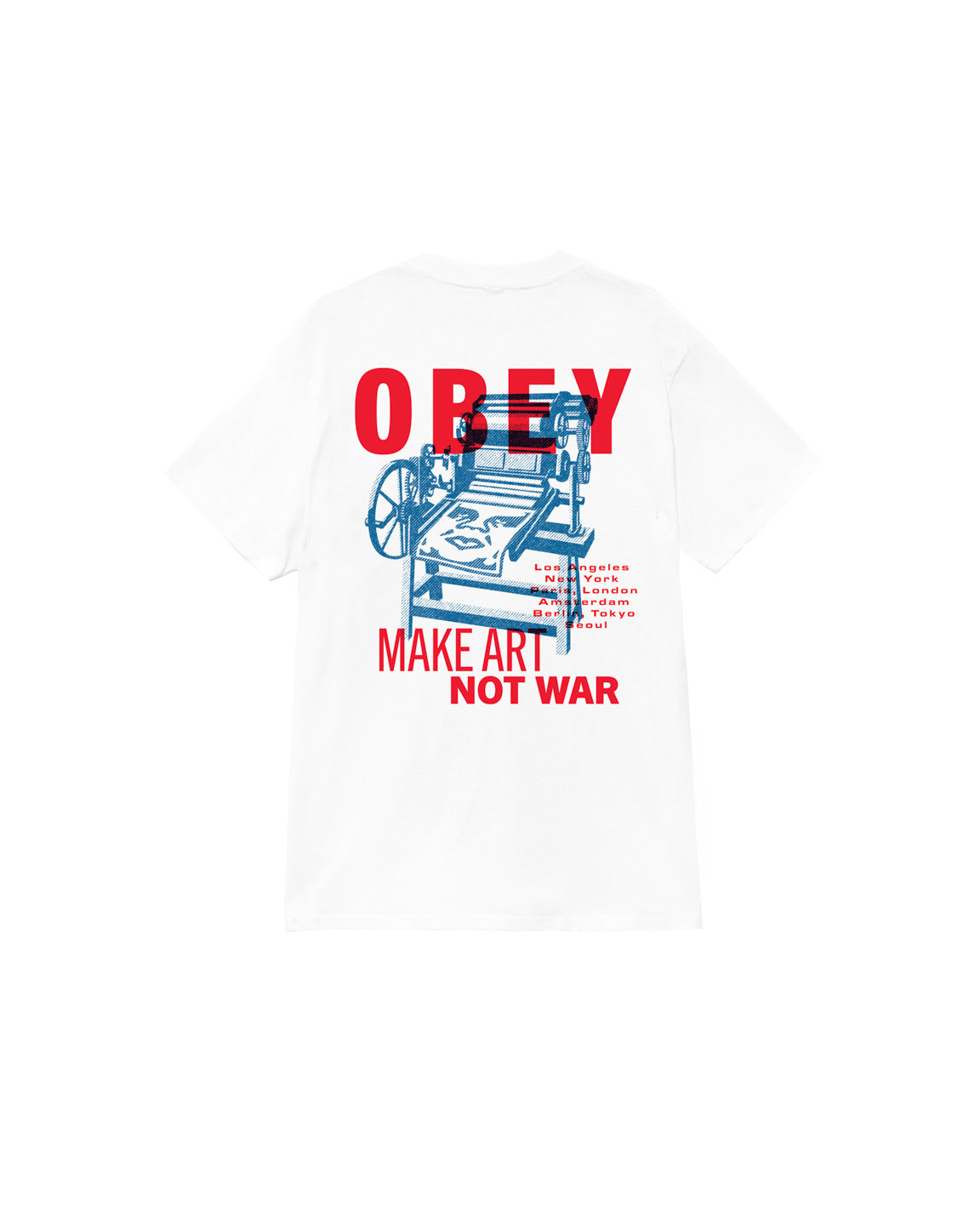 CTA OBEY PRINTING PRESS WHITE