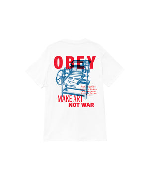 CTA OBEY PRINTING PRESS WHITE