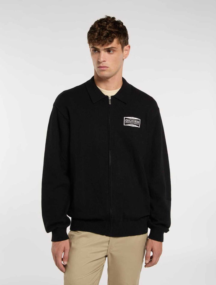 SWEATER DICKIES BOLIVAR FULL ZIP BLACK