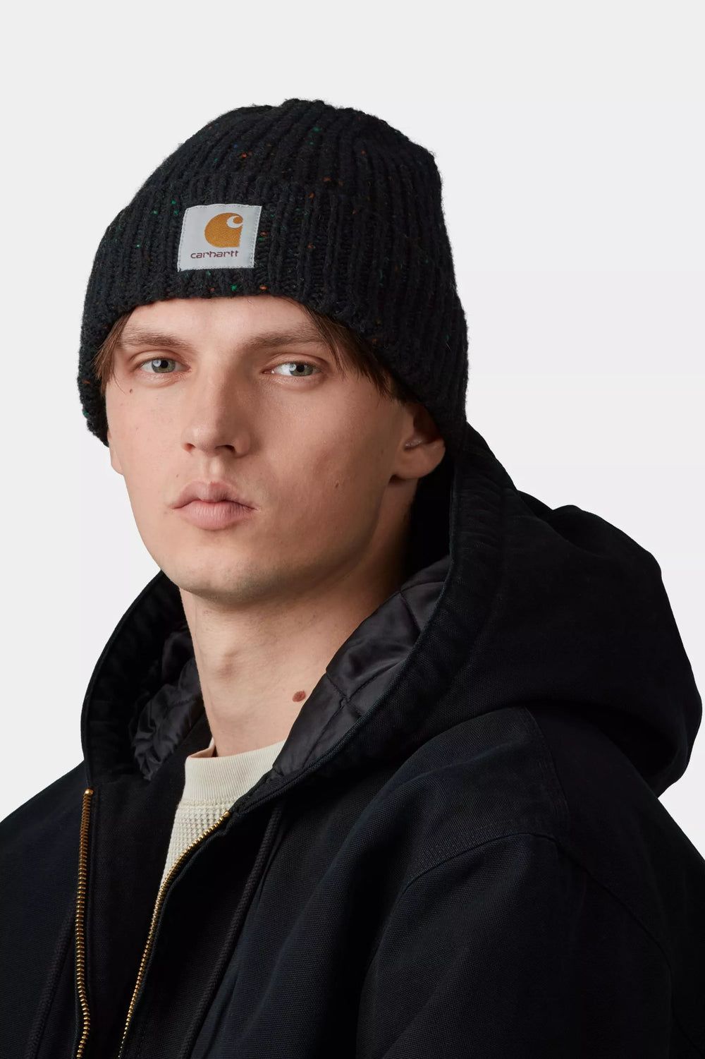 GORRO CARHARTT WIP ANGLISTIC BLACK