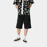SHORT CARHARTT WIP SIMPLE BLACK