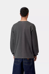 CTA CARHARTT WIP L/S VISTA BLACK DYED