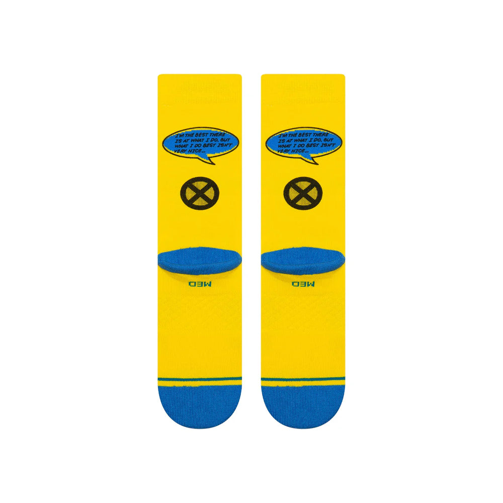 CALCETINES STANCE WOLVERINE CREW YEL