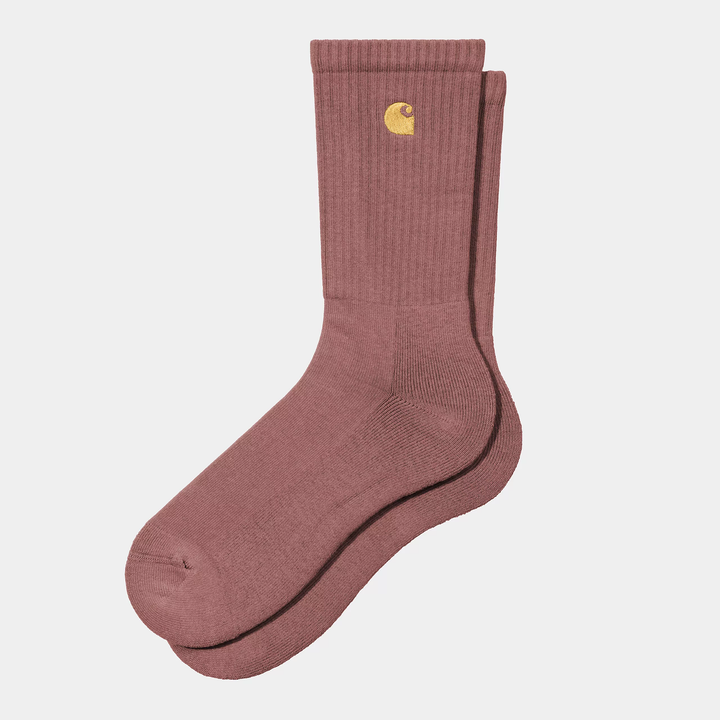 CALCETINES CARHARTT WIP CHASE DUSKY PINK